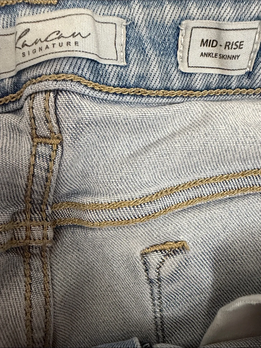 KanCan Midrise Ankle Skinny Jeans Size 31